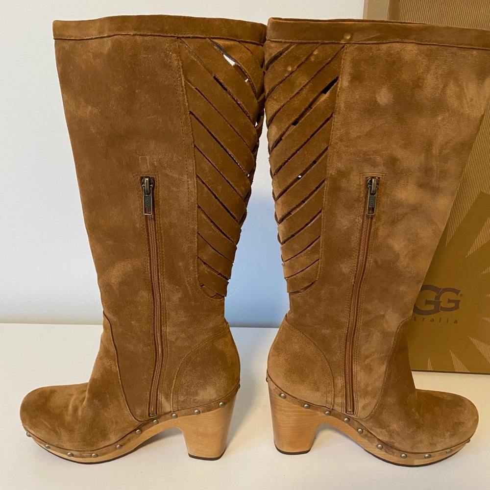 Beautiful Tan Suede Ugg Boots